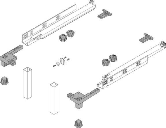 Z95.4600 SP-ST V1 Space Step NL=460mm